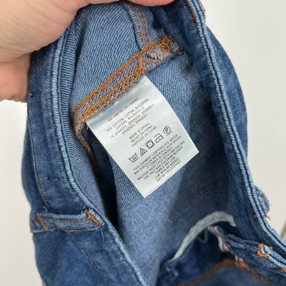 Pilcro and the Letterpress by Anthropologie Wide Leg Cropped Jeans High Rise - Picture 7 of 7